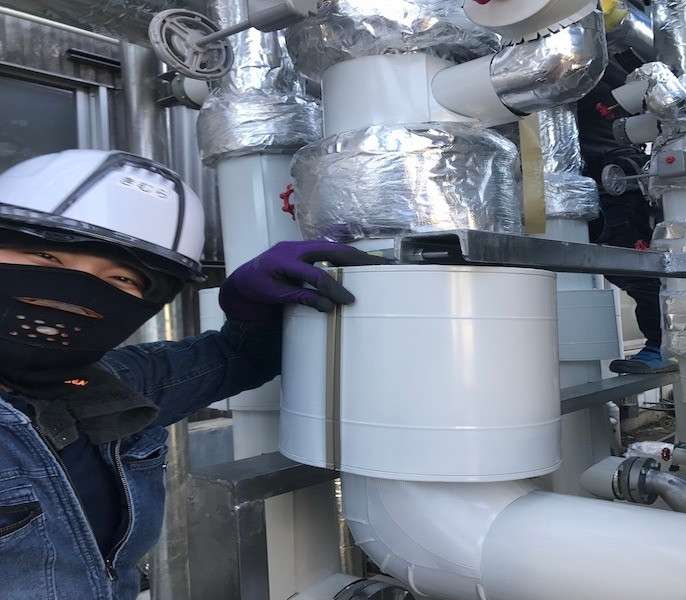 愛知県を拠点に空調衛生設備の保温・板金工事の請負いをやっている会社です。